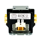 Contactor de propósito definido, 2 polos, 30 amp, terminales de caja con tornillo