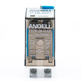 Mini relevador encapsulado, 8 pines planos, 2P-2T