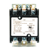 Contactor de propósito definido, 3 polos, 75 amp, terminales de caja con tornillo