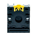 Base para relevador tipo enchufable, p/riel y adosada, terminales tornillo