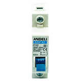 Interruptor termomagnético 1 polo para riel