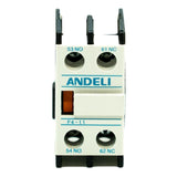 Blocks de contactos auxiliares frontales, 1NA+1NC 10A/500VCA