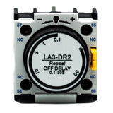 Blocks de contactos auxiliares frontales temporizado al desconectar