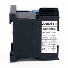 Mini contactor magnetico, 12 Amp., 1 N.A.