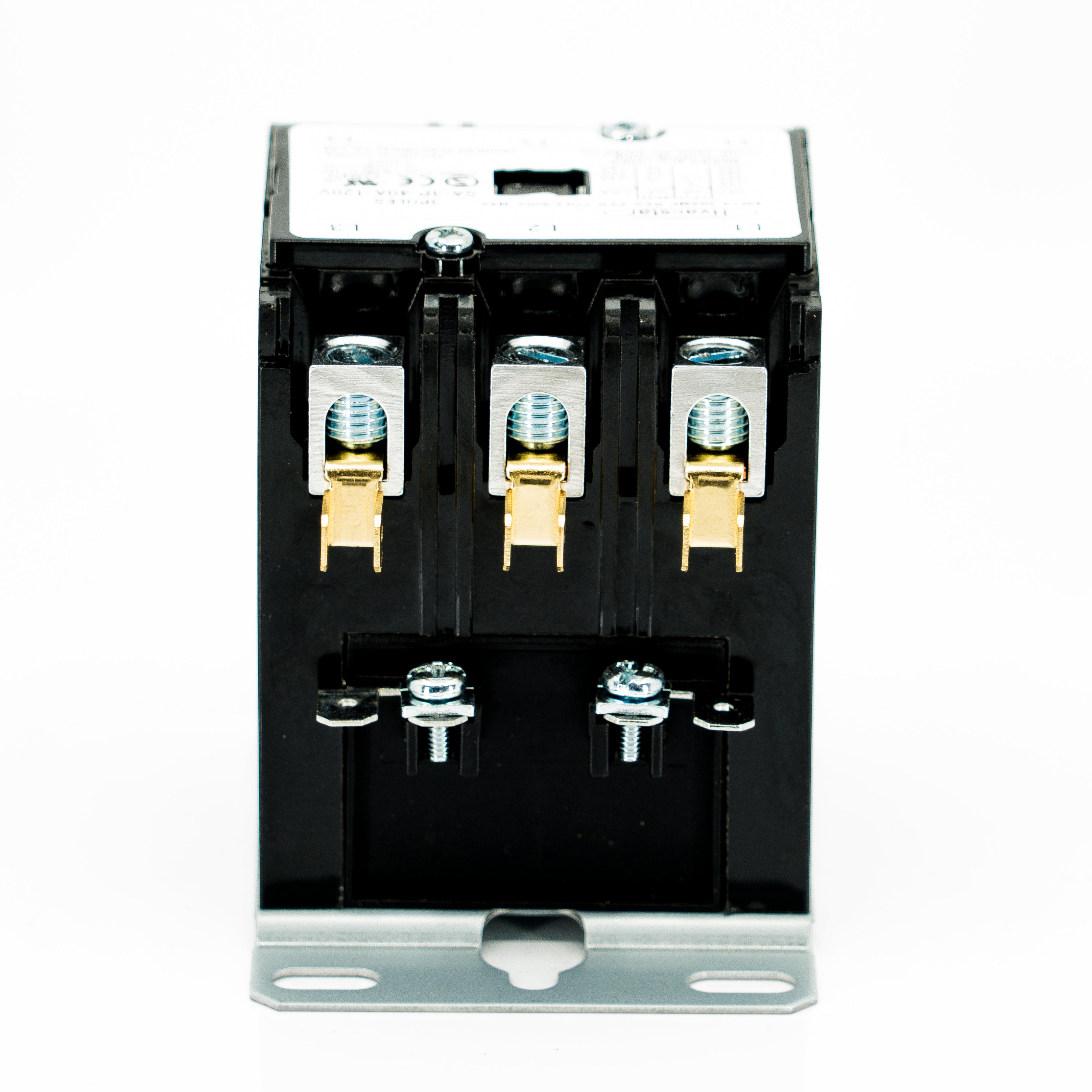 Contactor de propósito definido, 3 polos, 40 amp, terminales de caja con tornillo