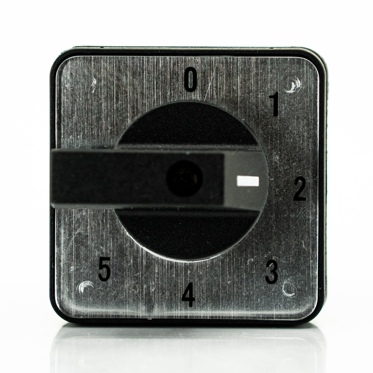 Conmutador rotativo de control, multipaso con 0, para montaje en tablero