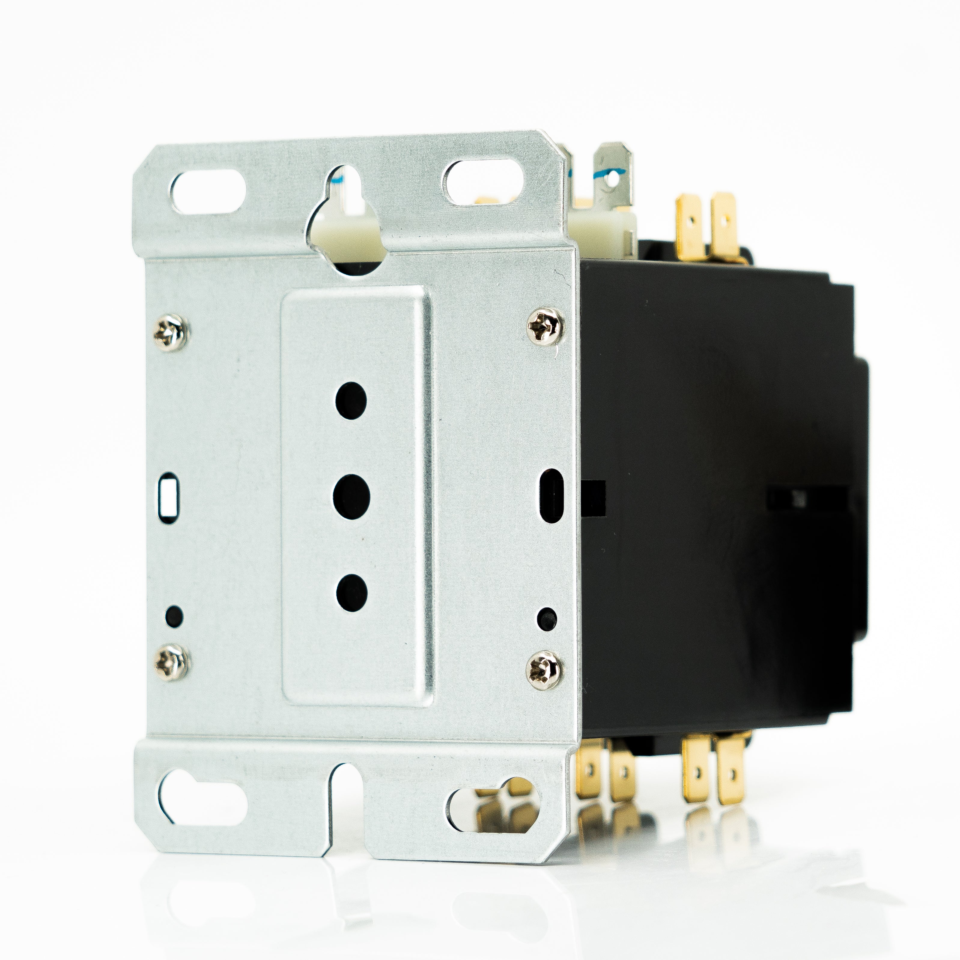 Contactor de propósito definido de 4 polos, 40 amp, terminales de caja con tornillo