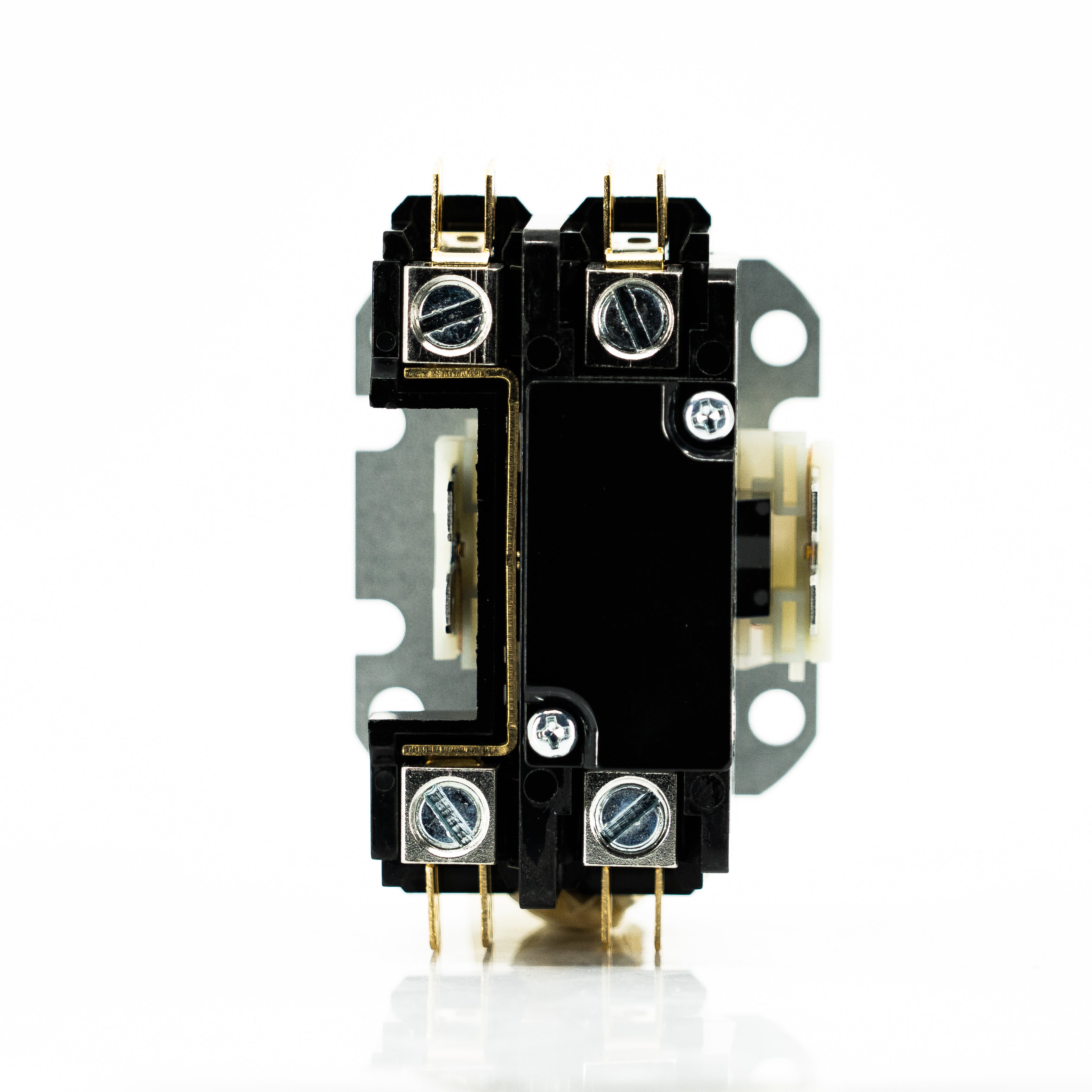 Contactor de propósito definido de 1 polo + shunt, 40 amp, terminales de caja con tornillo