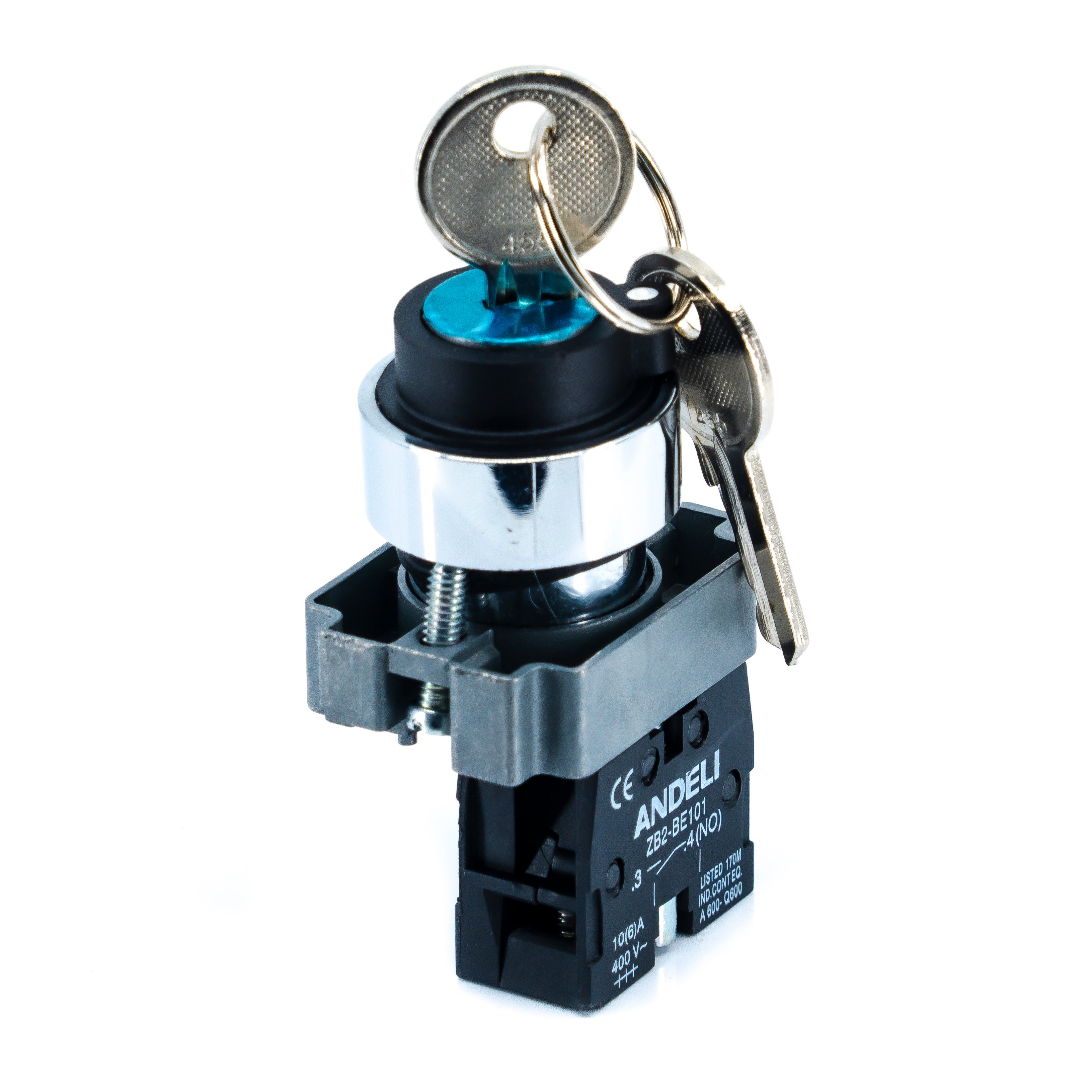 Selector de llave, bastidor metálico