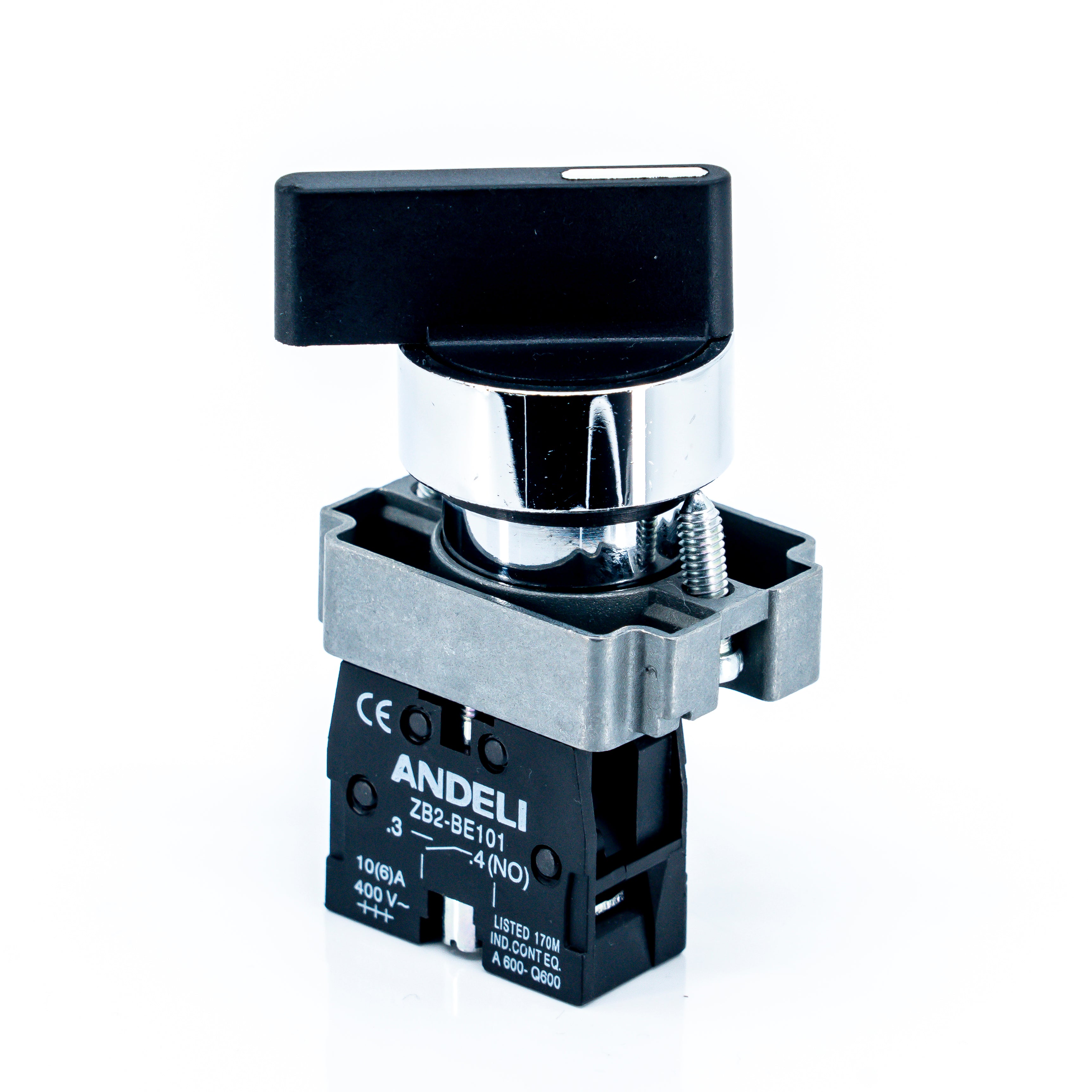 Selector palanca larga, bastidor metálico