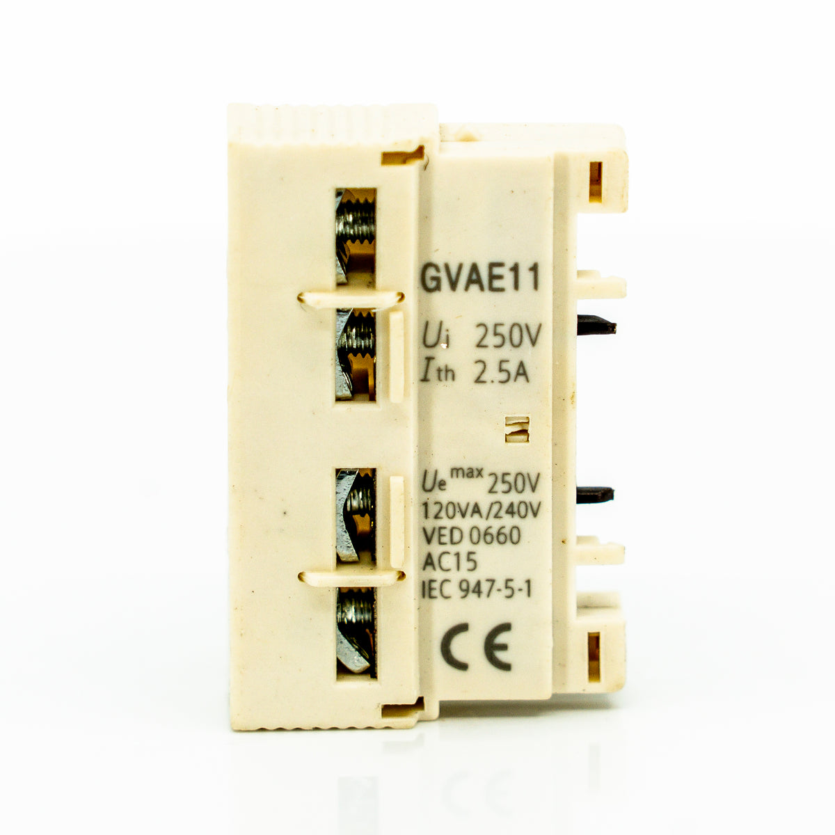 Block de contacto auxiliar para guardamotor GV2-M, instantaneo