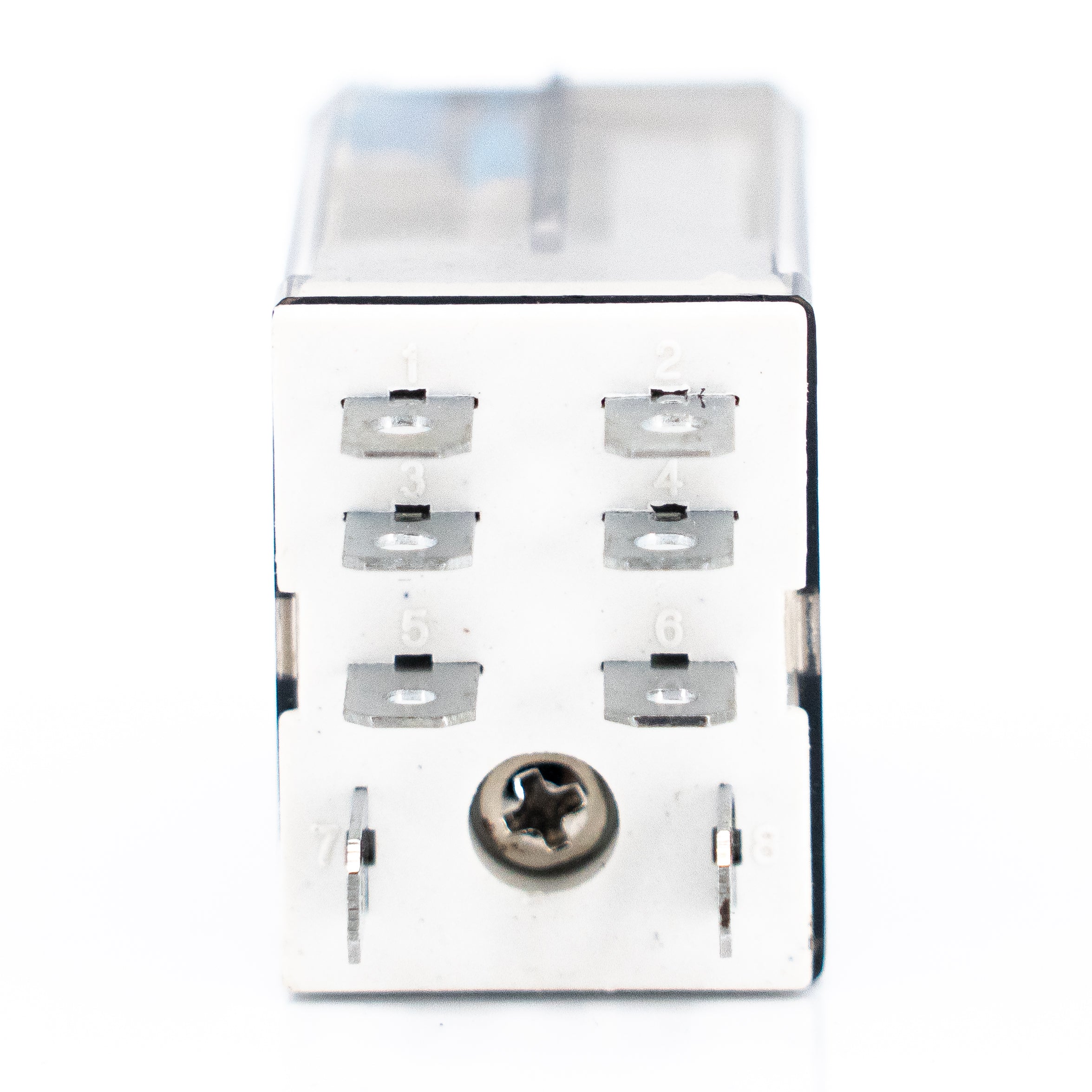 Mini relevador encapsulado, 8 pines planos, 2P-2T