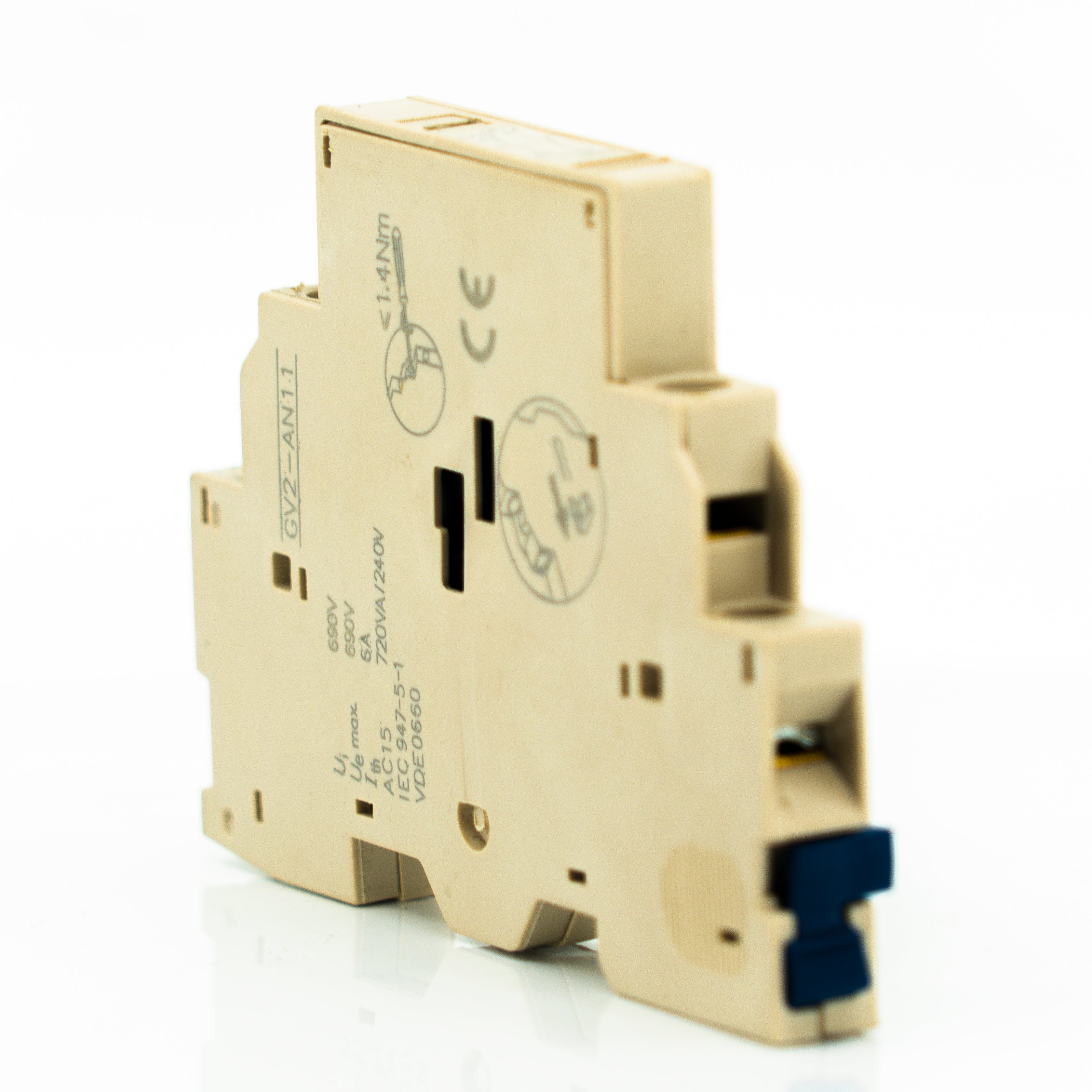 Block de contacto auxiliar para guardamotor GV2-M, instantaneo
