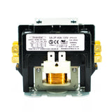Contactor de propósito definido, 2 polos, 40 amp, terminales de caja con tornillo