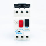 Guardamotor de capacidad interruptiva STD. para montaje en riel din, de operación manual por 2 balancines