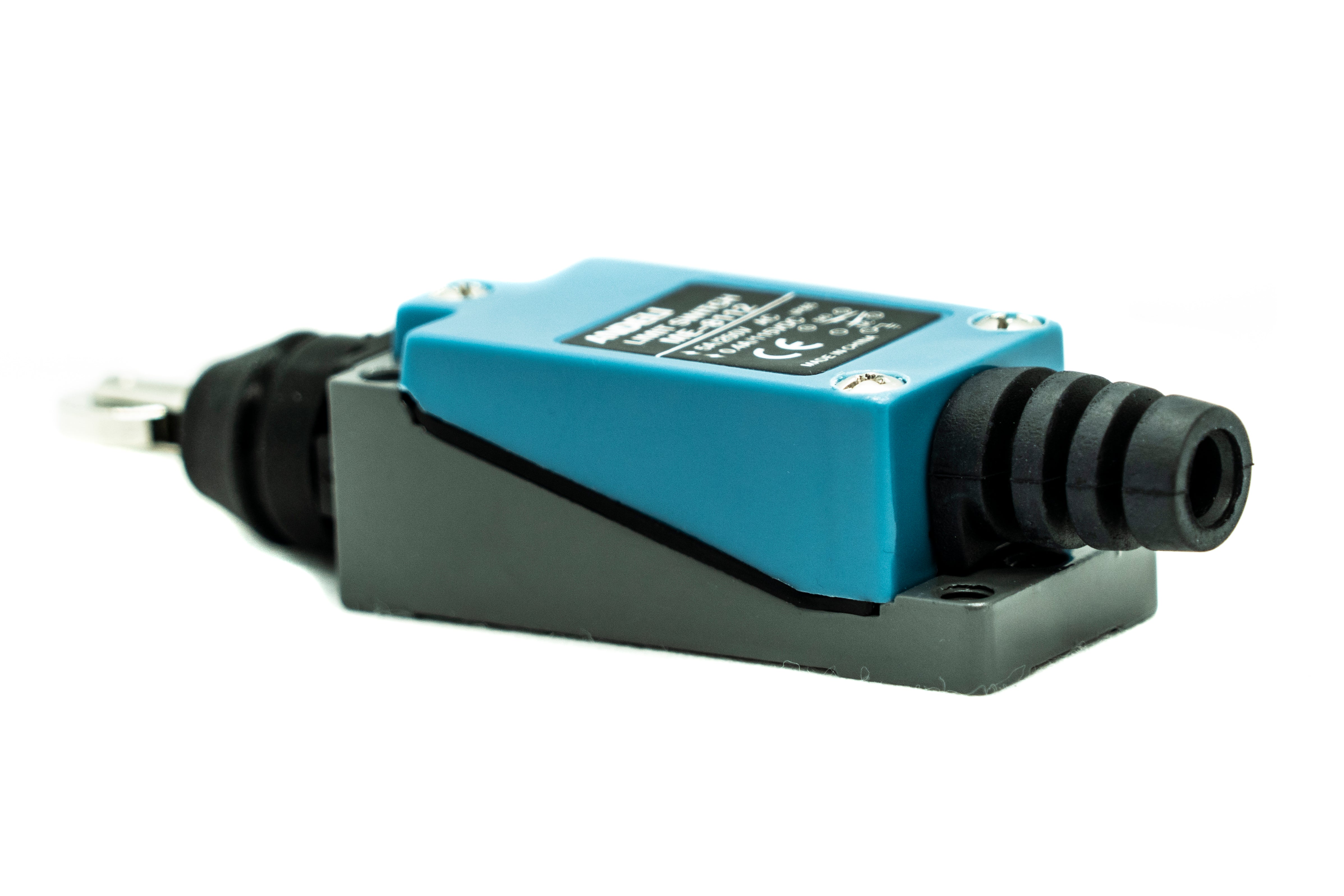 Interruptores de Límite serie AH, tamaño pequeño, cuerpo metálico con cubierta y rodillo plásticos