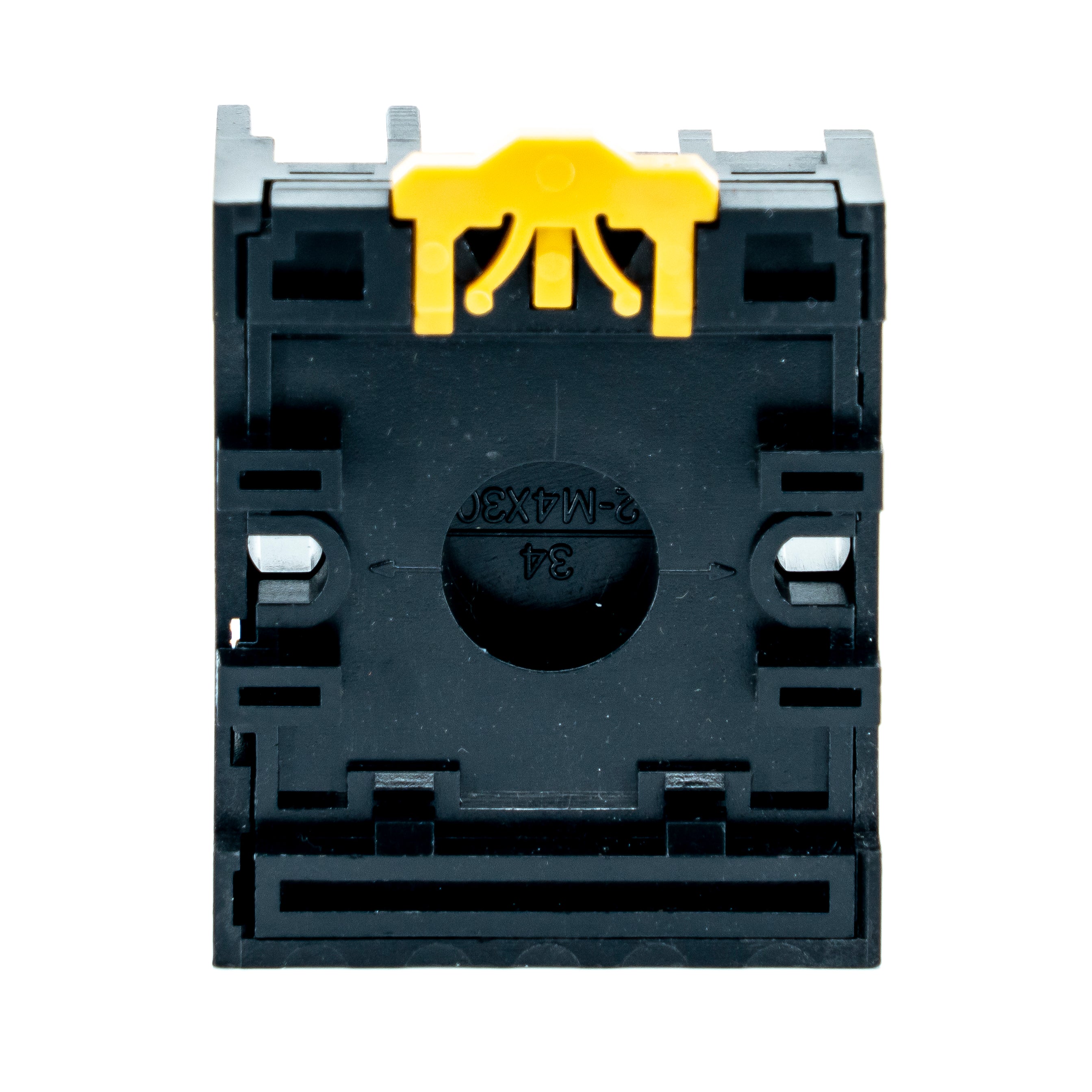 Base para relevador tipo enchufable, p/riel y adosada, terminales tornillo