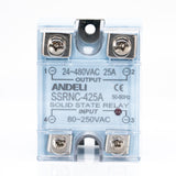 Relevador de estado sólido, monofásico, serie SSRNC, con led indicador de encendido