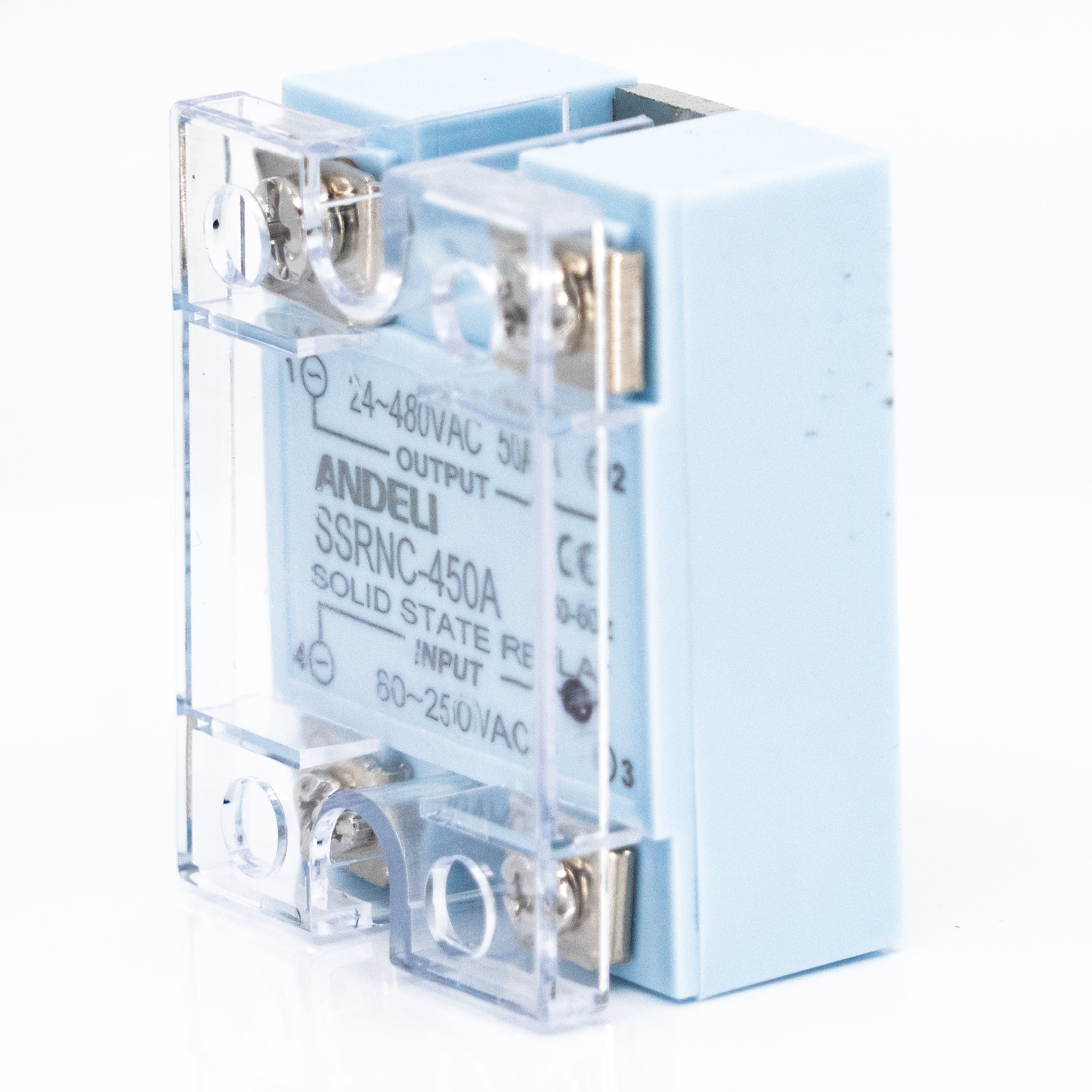 Relevador de estado sólido, monofásico, serie SSRNC, con led indicador de encendido