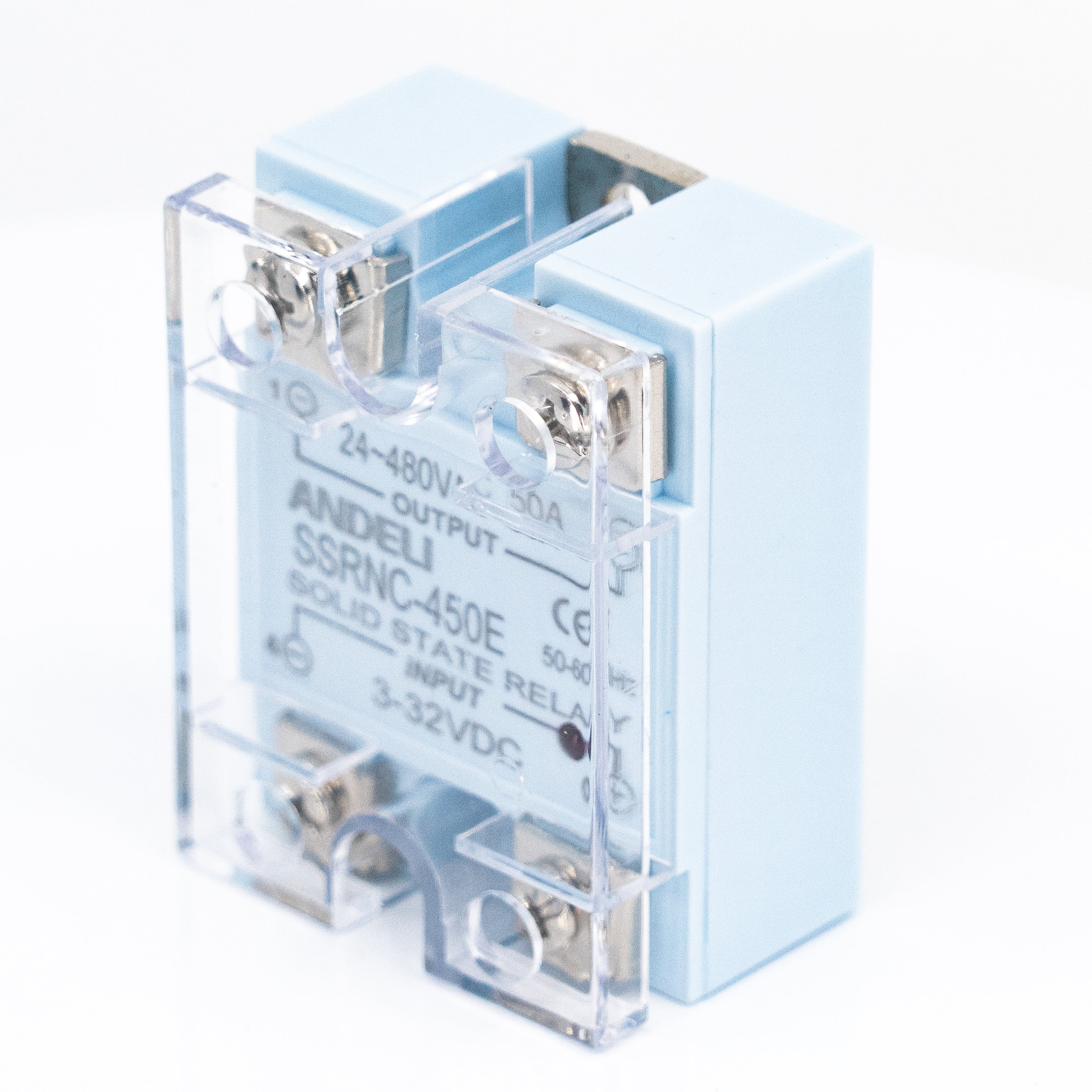 Relevador de estado sólido, monofásico, serie SSRNC, con led indicador de encendido