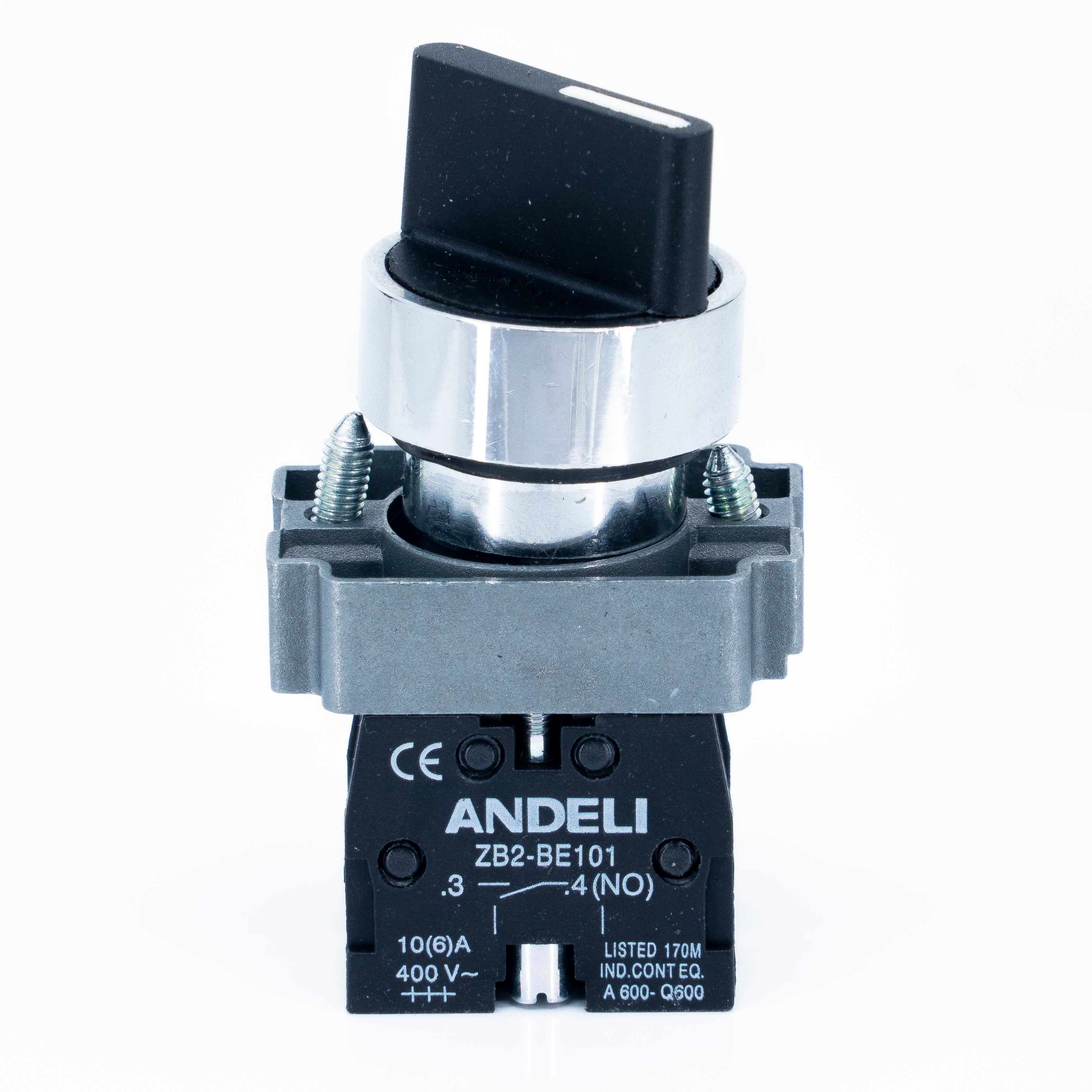 Selector palanca corta, bastidor metálico