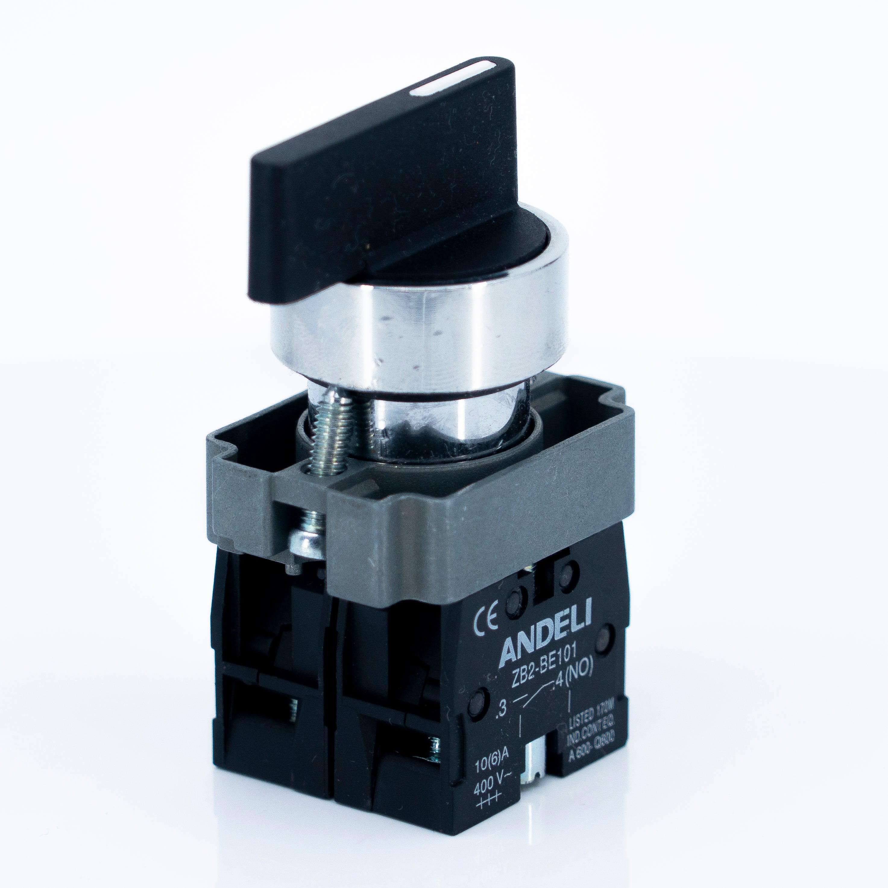 Selector palanca larga, bastidor metálico