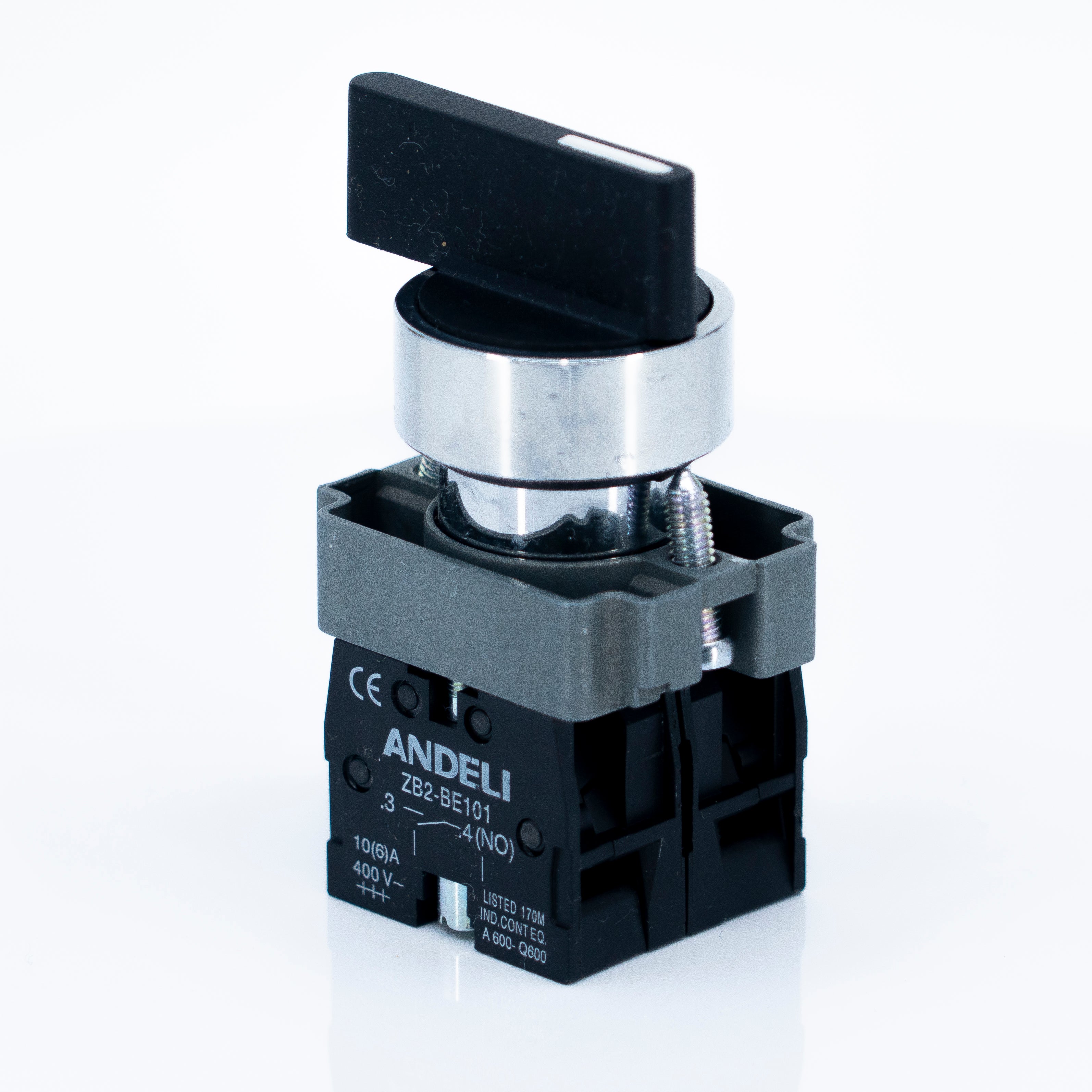 Selector palanca larga, bastidor metálico