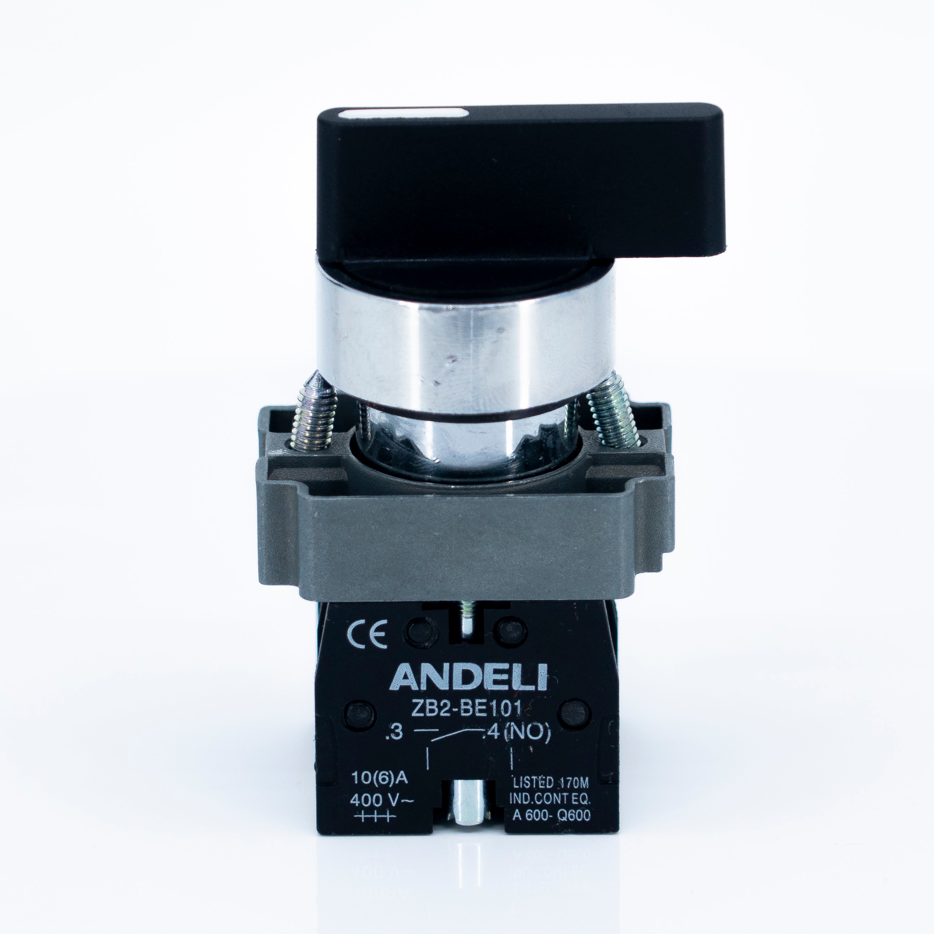 Selector palanca larga, bastidor metálico