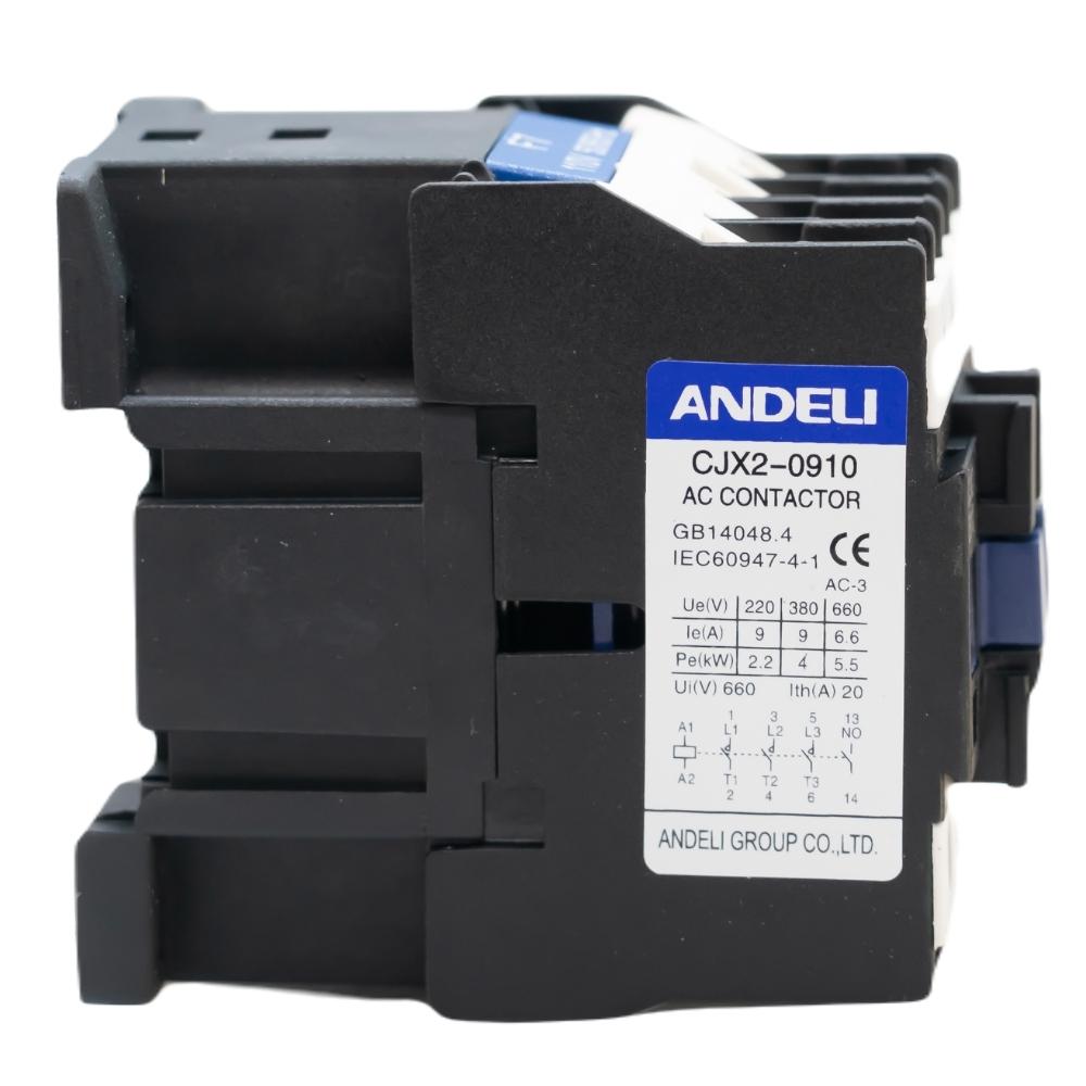 Contactor magnético 9 amp. 1 N.A.