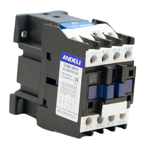Contactor magnético 9 amp. 1 N.A.