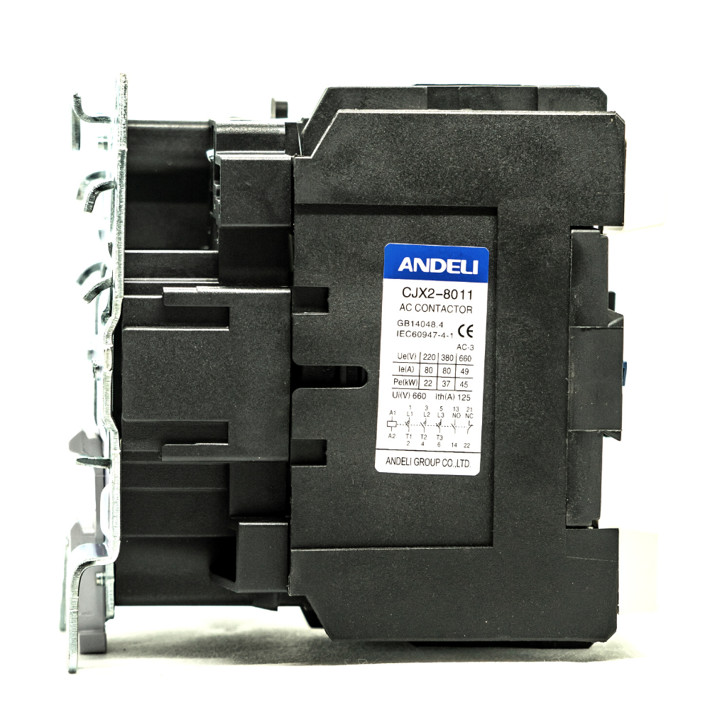 Contactor magnético 80 amp. 1 N.A. + 1 N.C.