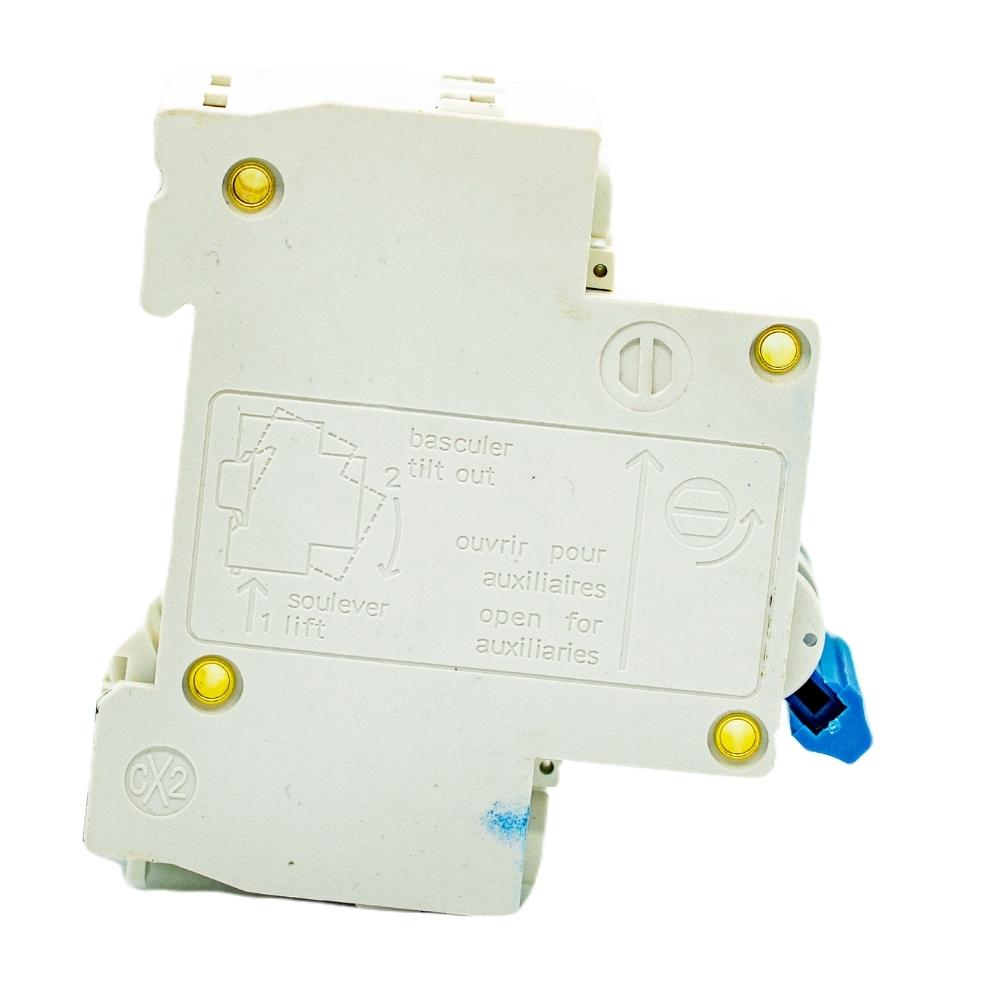 Interruptor termomagnético 2 polos para riel