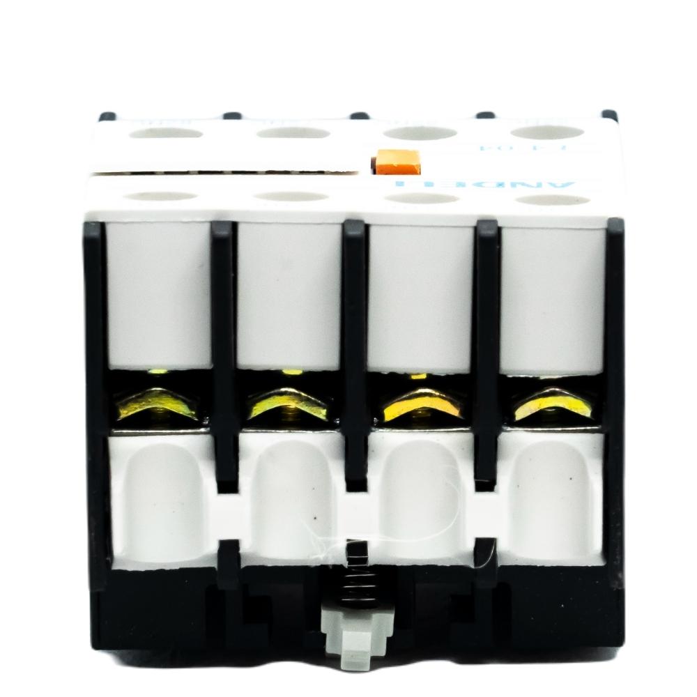 Blocks de contactos auxiliares frontales, 4NC 10A/500VCA