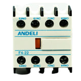 Blocks de contactos auxiliares frontales, 2NA+2NC 10A/500VCA