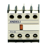 Blocks de contactos auxiliares frontales, 4NA 10A/500VCA