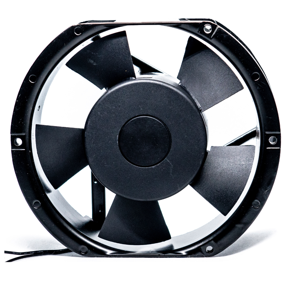 Ventilador terminación a cables (recortado) 172x150x51mm