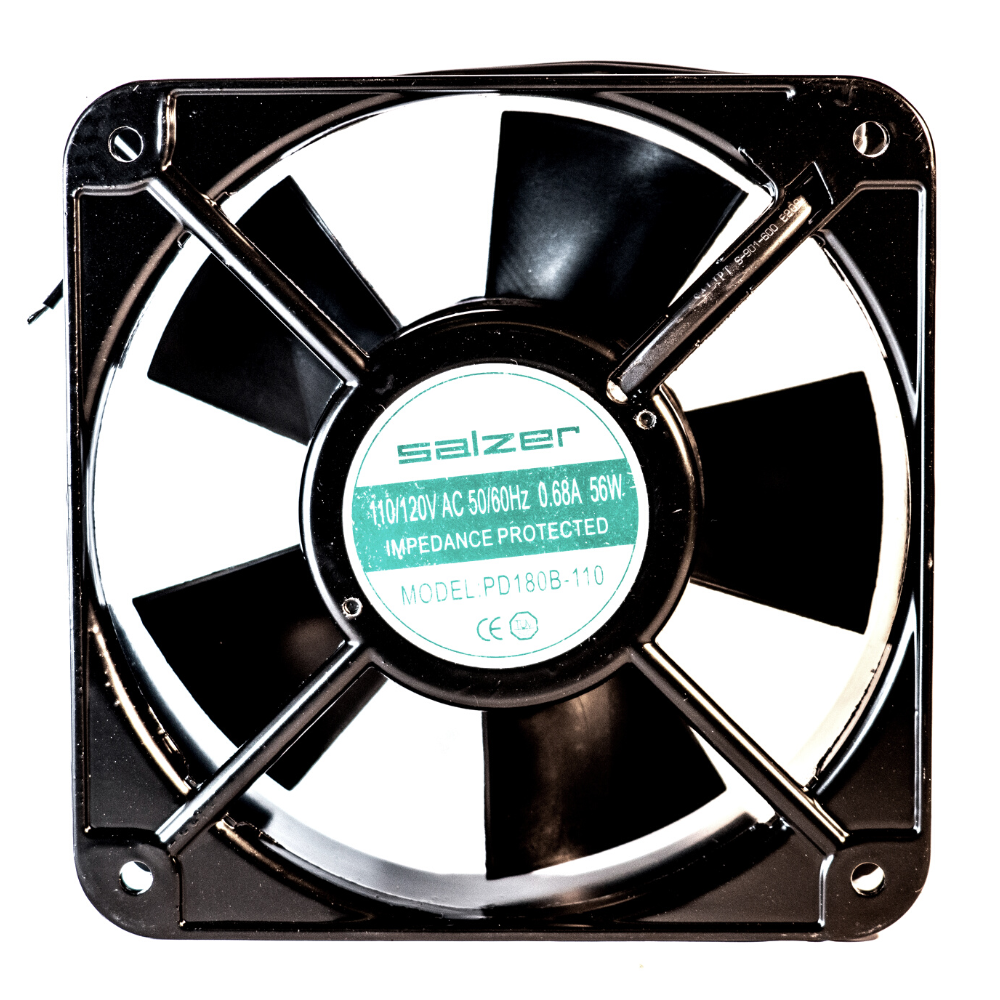 Ventilador terminación a cables 180x180x61mm