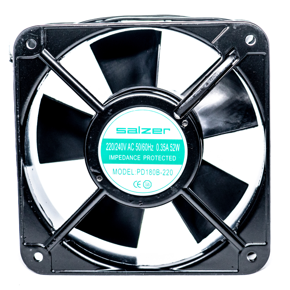 Ventilador terminación a cables 180x180x61mm