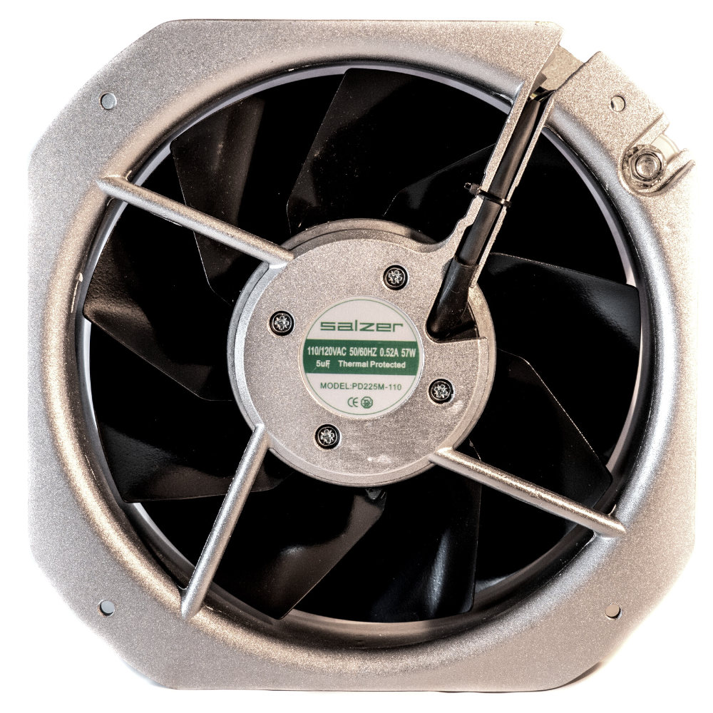 Ventilador terminación a cables 225x225x80mm